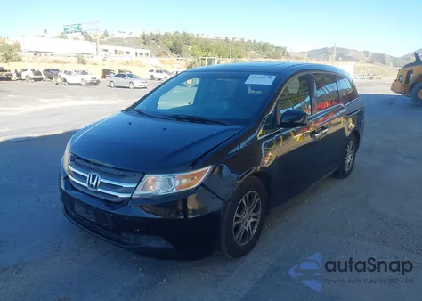 2013 Honda Odyssey Ex-L from USA, damaged, VIN 5FNRL5H69DB090356